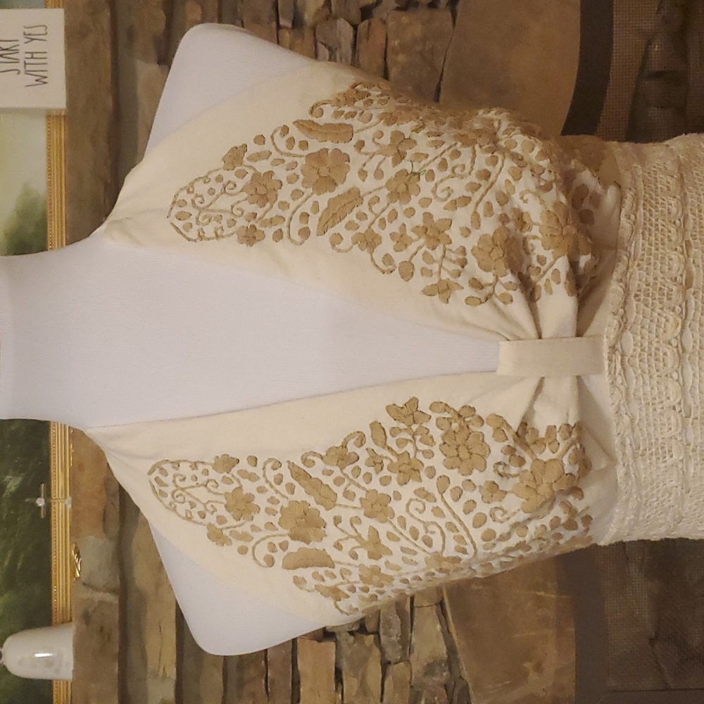 🆕Vintage Embroidered Floral dress - Picture 3 of 8